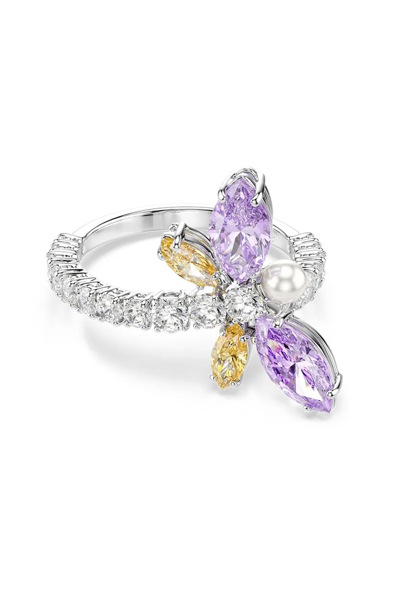 Swarovski anello da donna in metallo cristallo di Swarovski Ariana Grande x Swarovski argento 5737367