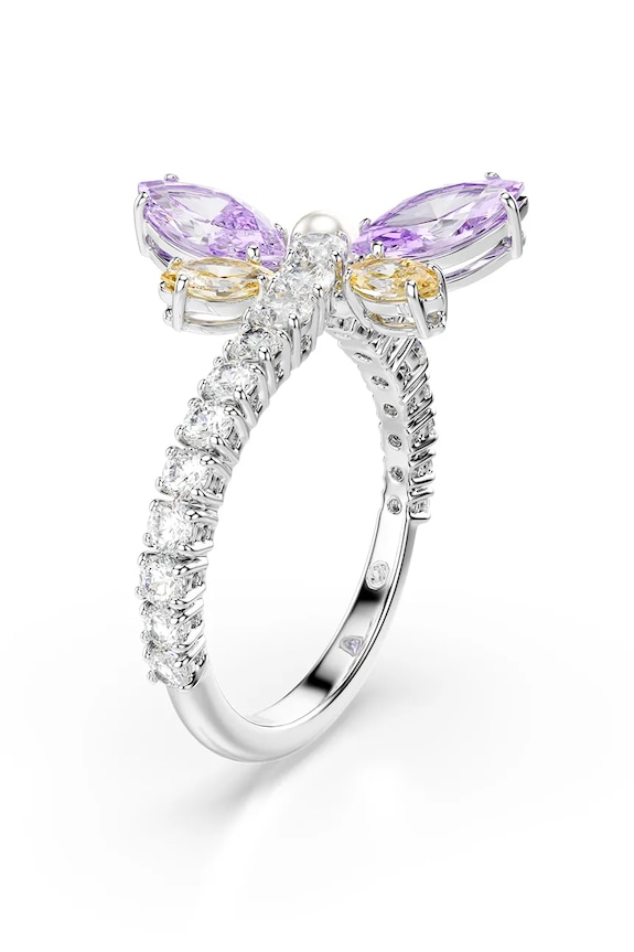 Kiegészítők Swarovski női gyűrű swarovski kristály Ariana Grande x Swarovski 5737369 ezüst