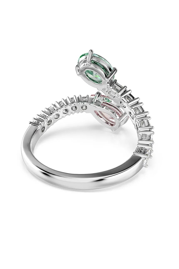Swarovski δαχτυλίδι γυναικείο κρύσταλλο Swarovski Ariana Grande x Swarovski 5737374 ασημί SS26