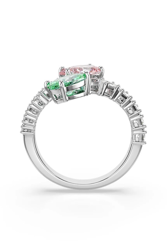 Swarovski δαχτυλίδι γυναικείο κρύσταλλο Swarovski Ariana Grande x Swarovski ασημί 5737374