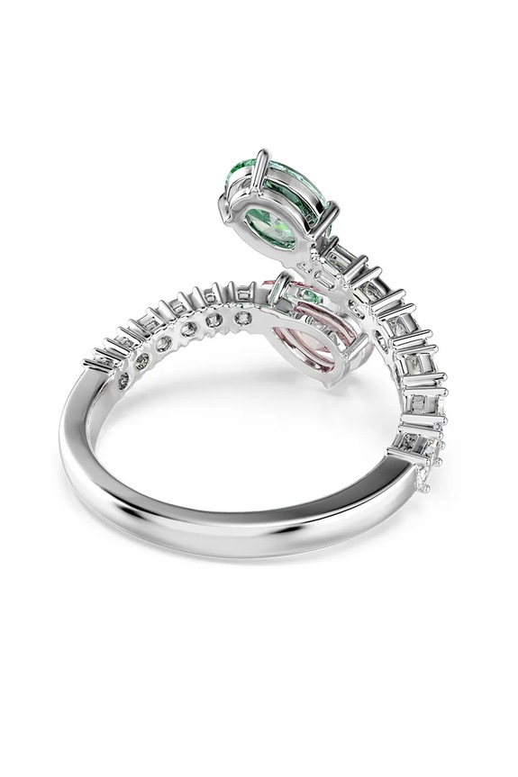 Swarovski δαχτυλίδι γυναικείο κρύσταλλο Swarovski Ariana Grande x Swarovski 5737373 ασημί SS26