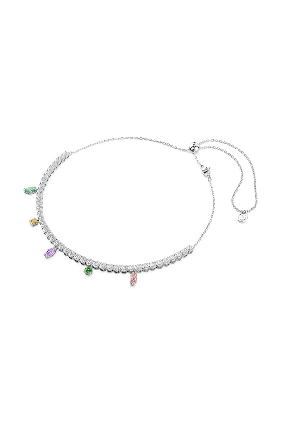 Swarovski κολιέ γυναικείο ζιργκόν Ariana Grande x Swarovski 5737422 ασημί SS26
