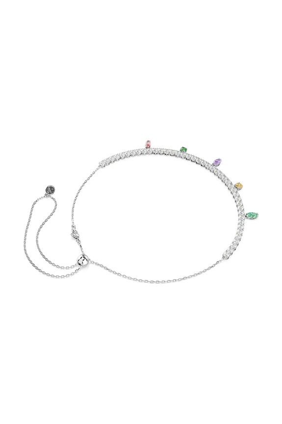Swarovski κολιέ γυναικείο ζιργκόν Ariana Grande x Swarovski 5737422 ασημί