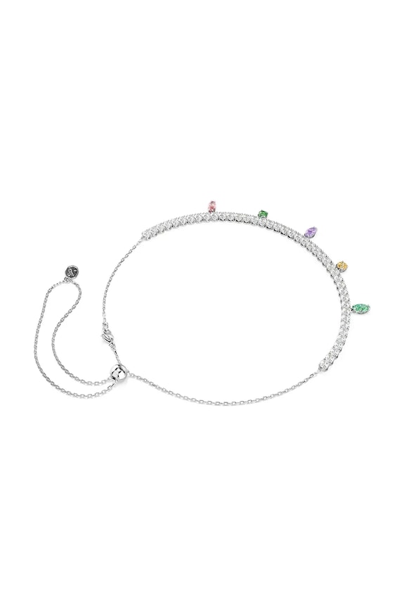 Swarovski κολιέ γυναικείο ζιργκόν Ariana Grande x Swarovski 5737422 ασημί