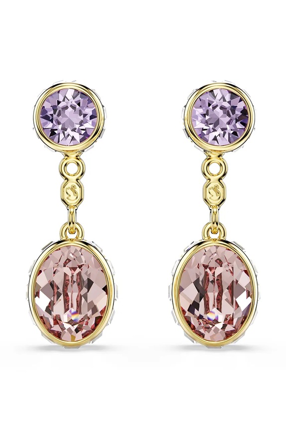 Naušnice Swarovski CHROMA Swarovski kristal zlatna 5738478