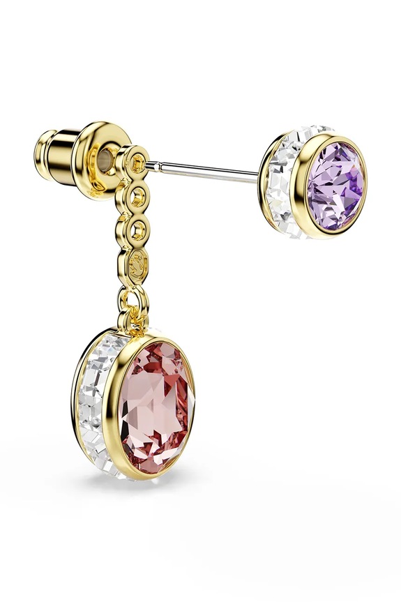 Naušnice Swarovski CHROMA zlatna 5738478