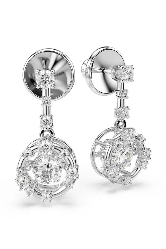 Σκουλαρίκια Swarovski CONSTELLA ασημί 5738194