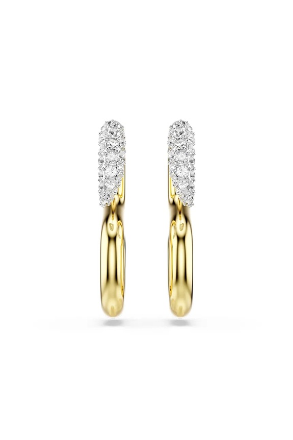 Swarovski kolczyki damskie z kryształem Swarovski DEXTERA 5741796 złoty SS26