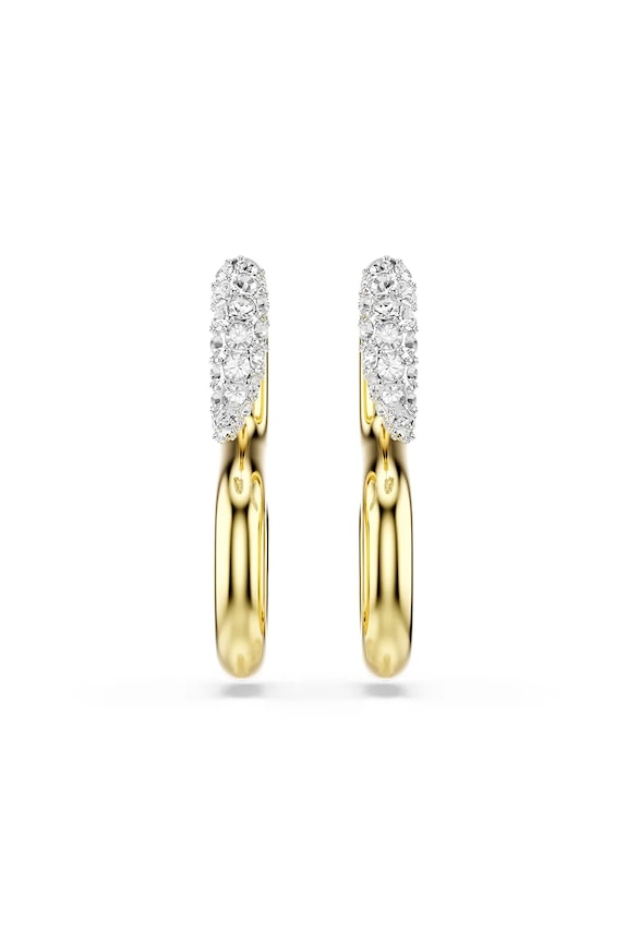Swarovski kolczyki damskie z kryształem Swarovski DEXTERA 5741796 złoty SS26