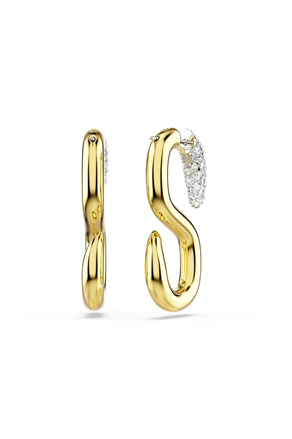Akcesoria Swarovski kolczyki damskie z kryształem Swarovski DEXTERA 5741796 złoty