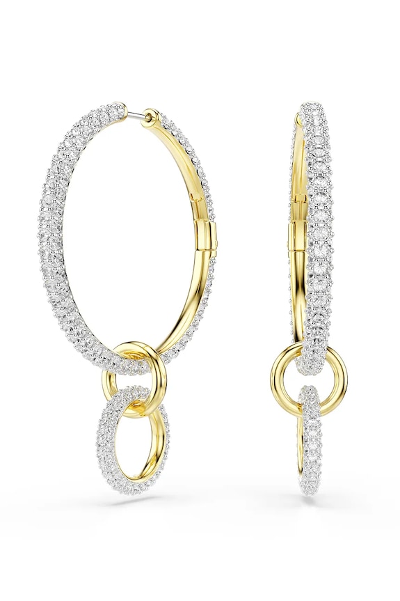 Обици Swarovski DEXTERA кристли Swarowski злато 5738201
