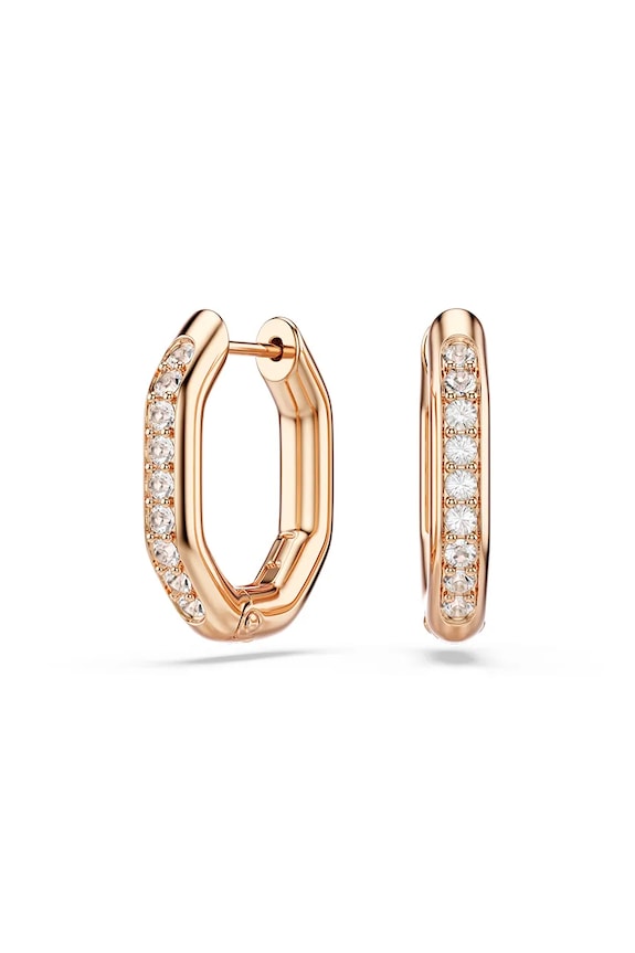 Обици Swarovski DEXTERA кристли Swarowski злато 5743798