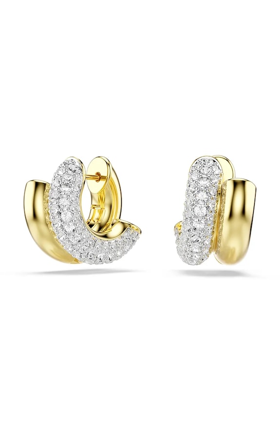 Обици Swarovski DEXTERA кристли Swarowski злато 5740735