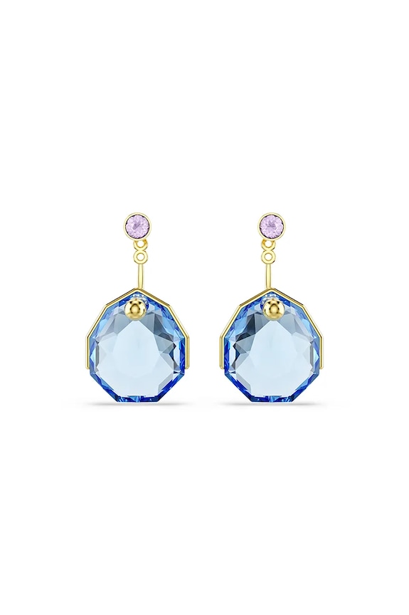 Swarovski kolczyki GEMA kryształ Swarovskiego niebieski 5737449