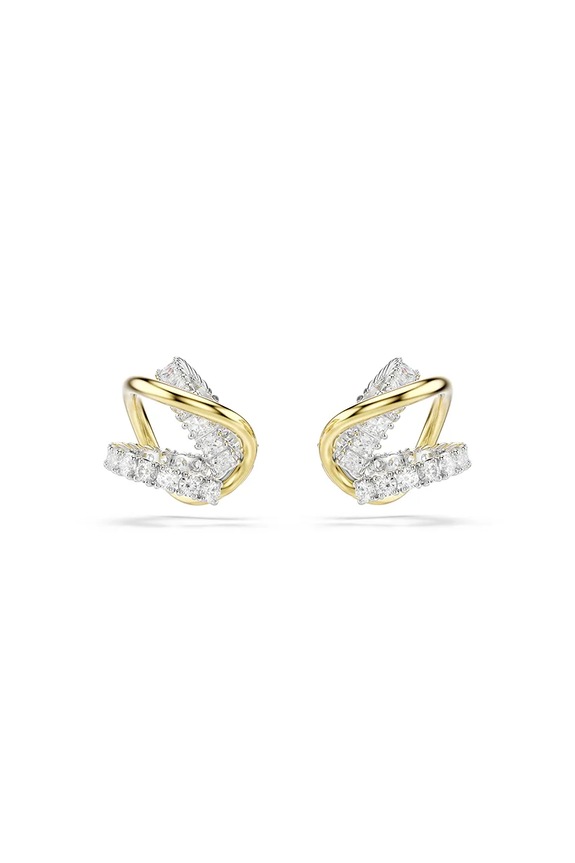 Swarovski nausznice HYPERBOLA 5742842 złoty SS26
