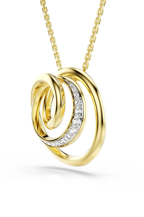 Doplňky Náhrdelník Swarovski HYPERBOLA 5740410 zlatá