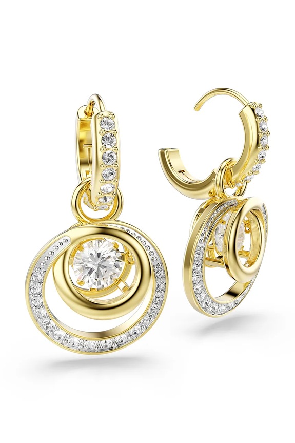 Naušnice Swarovski HYPERBOLA zlatna 5738249