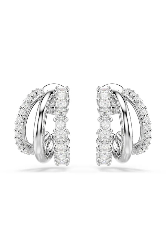 Σκουλαρίκια Swarovski HYPERBOLA 5737110 ασημί SS26