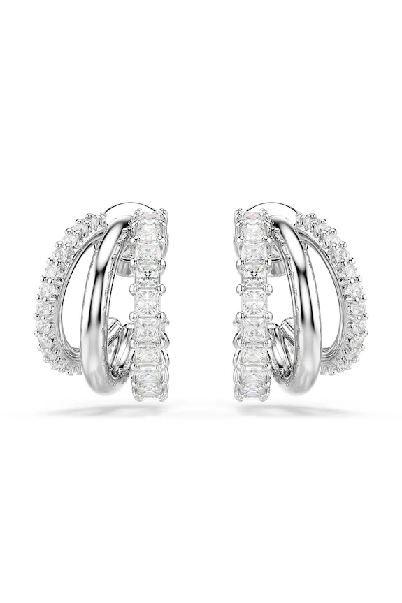 Σκουλαρίκια Swarovski HYPERBOLA 5737110 ασημί SS26