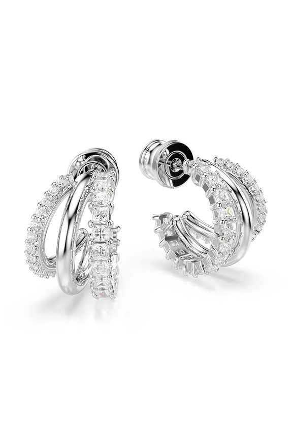Σκουλαρίκια Swarovski HYPERBOLA ασημί 5737110