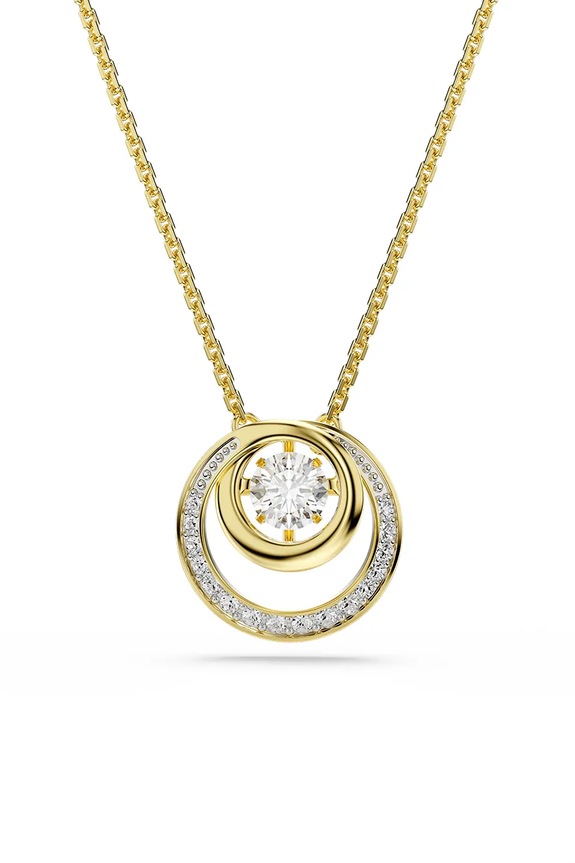 Κολιέ Swarovski HYPERBOLA ζιρκόνια χρυσαφί 5738248