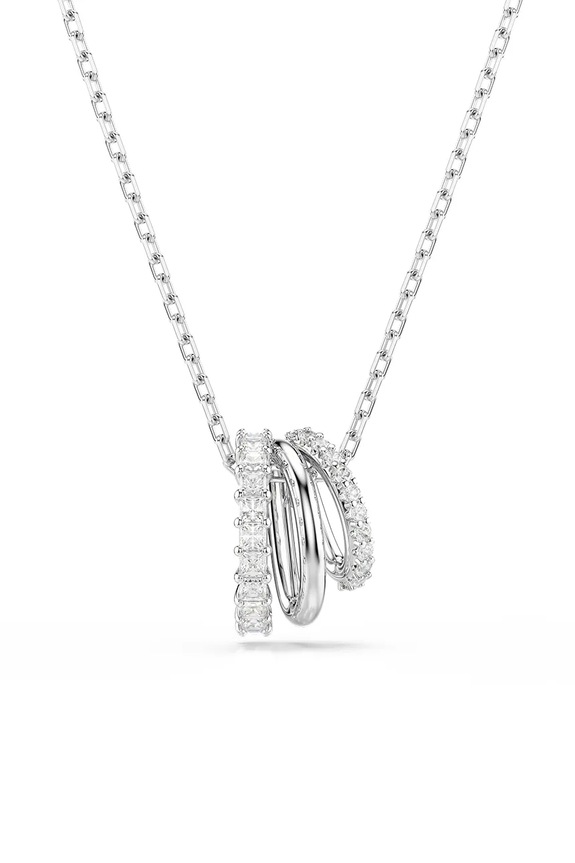 Κολιέ Swarovski HYPERBOLA ζιρκόνια ασημί 5737064