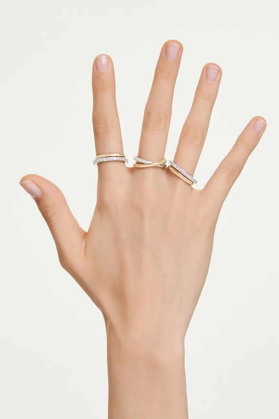 Prsten Swarovski HYPERBOLA 3-pack 5740413