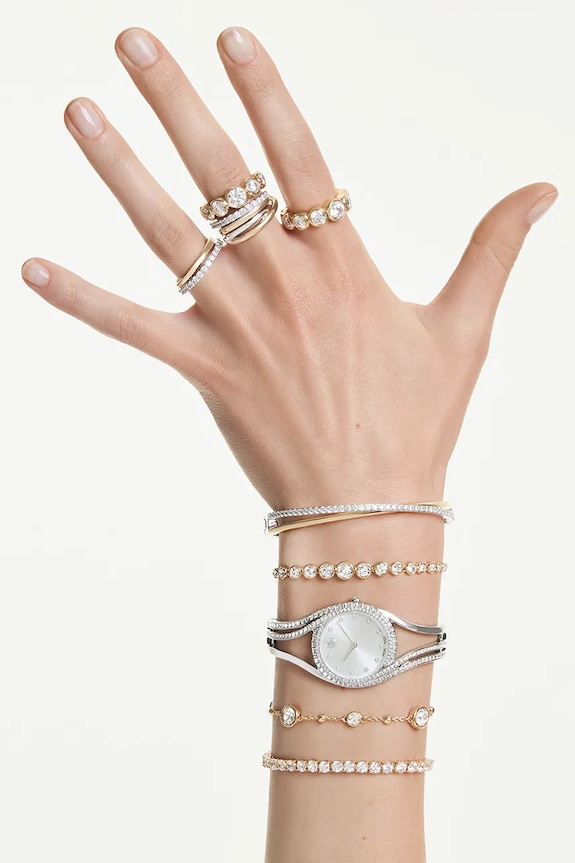 Prstýnek Swarovski HYPERBOLA 3-pack 5740414