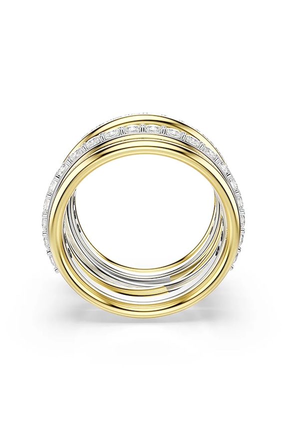 Δαχτυλίδι Swarovski HYPERBOLA 5740412 χρυσαφί SS26