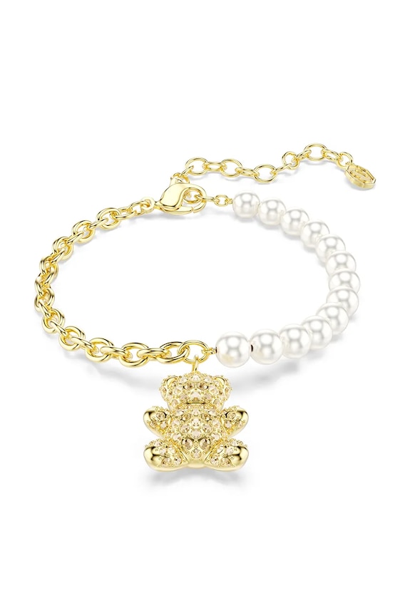 Narukvica Swarovski IDYLLIA Swarovski kristal zlatna 5737622