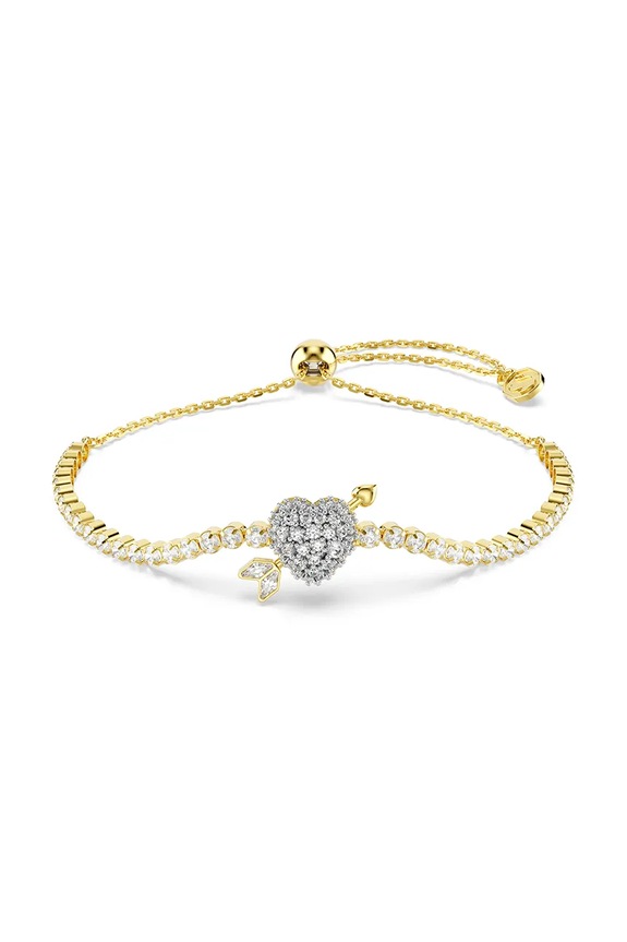 Βραχιόλι Swarovski IDYLLIA ζιρκόνια χρυσαφί 5744061