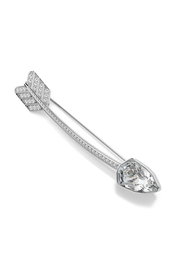 Καρφίτσα Swarovski IDYLLIA ασημί 5742952