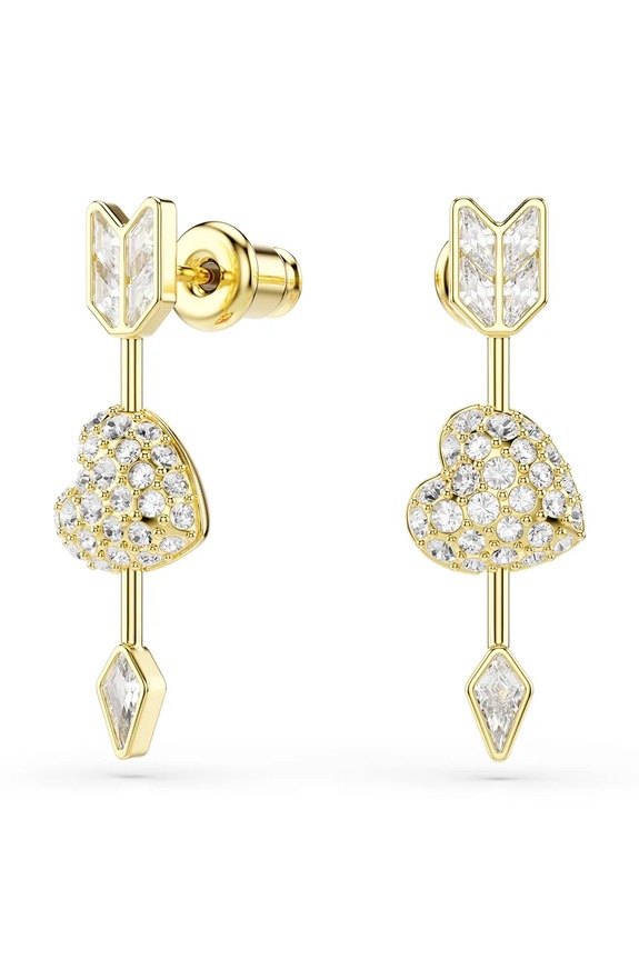 Naušnice Swarovski IDYLLIA 5737295 zlatna SS26