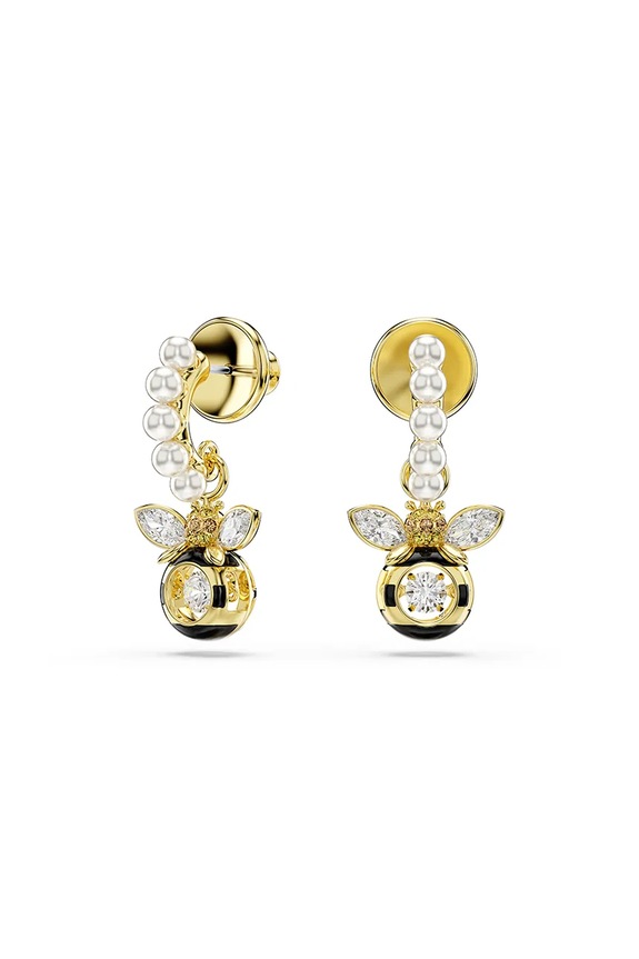 Naušnice Swarovski IDYLLIA Swarovski kristal zlatna 5742678