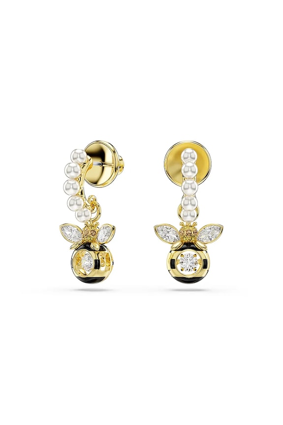 Naušnice Swarovski IDYLLIA Swarovski kristal zlatna 5742678