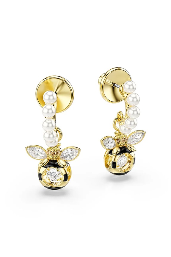 Naušnice Swarovski IDYLLIA zlatna 5742678