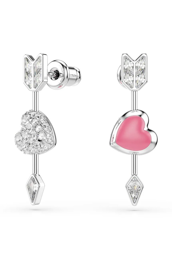 Αξεσουάρ Σκουλαρίκια Swarovski IDYLLIA 5749602 ασημί