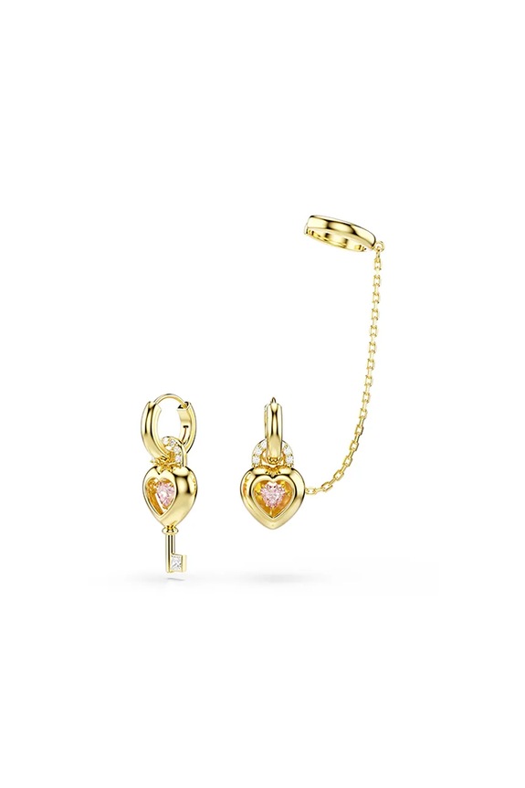 Обици Swarovski IDYLLIA циркони злато 5737294