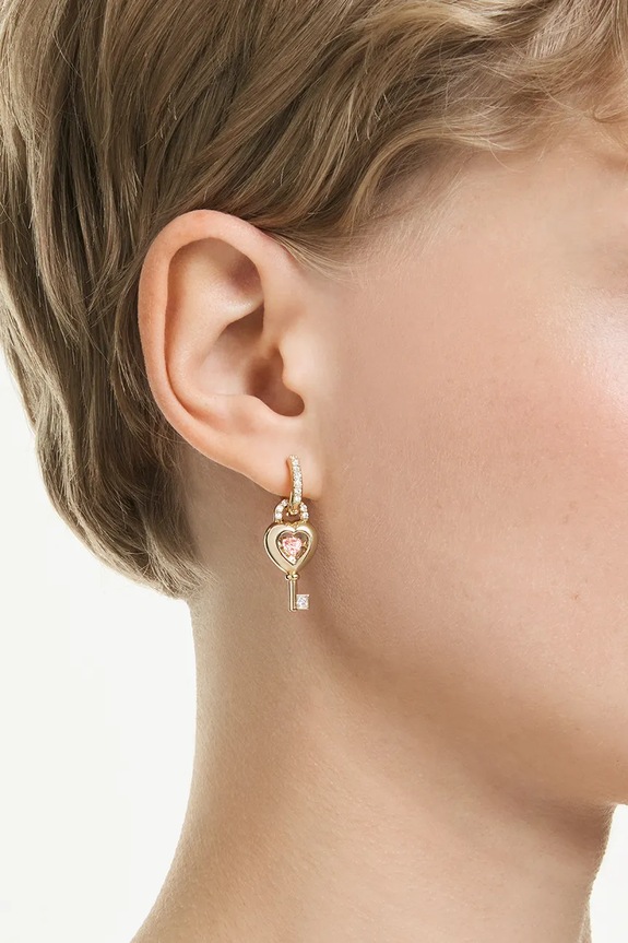 Обици Swarovski IDYLLIA 5737294 злато