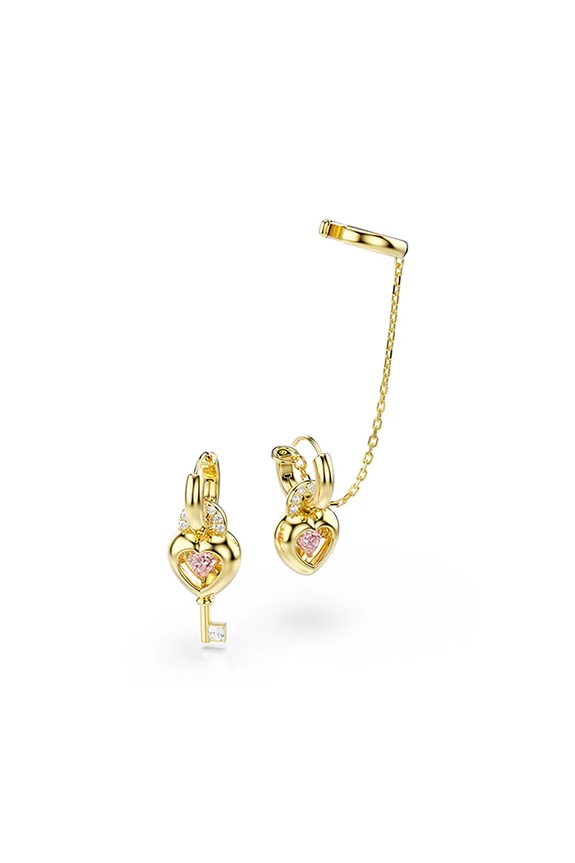 Обици Swarovski IDYLLIA злато 5737294