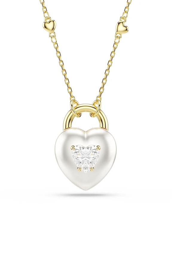 Κολιέ Swarovski IDYLLIA ζιρκόνια χρυσαφί 5744127
