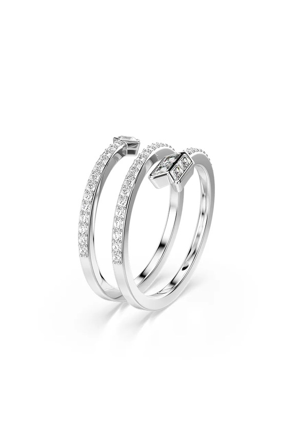 Αξεσουάρ Δαχτυλίδι Swarovski IDYLLIA 5741525 ασημί