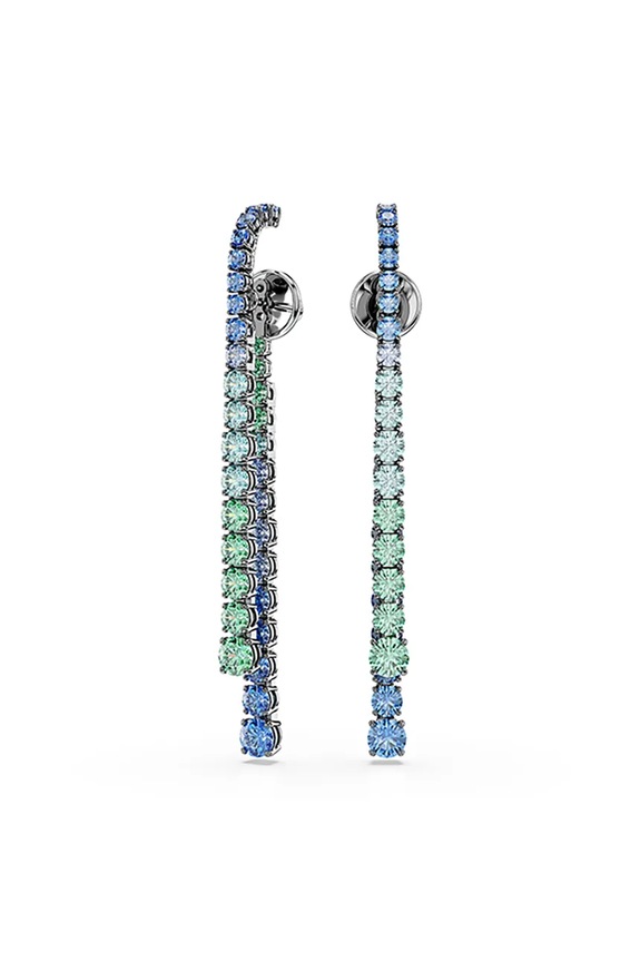 Naušnice Swarovski MATRIX Swarovski kristal šarena 5741390