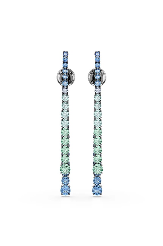 Naušnice Swarovski MATRIX 5741390 šarena SS26