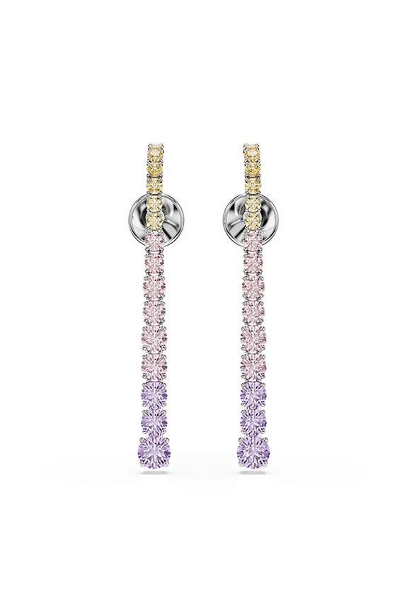 Swarovski kolczyki damskie cyrkoniowe MATRIX 5751195 różowy SS26