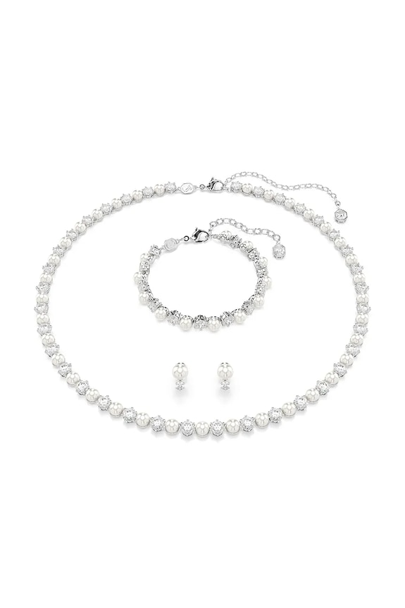 Σετ Swarovski MATRIX ζιρκόνια ασημί 5742040