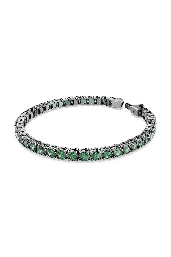 Narukvica Swarovski MATRIX 5743447 zelena SS26