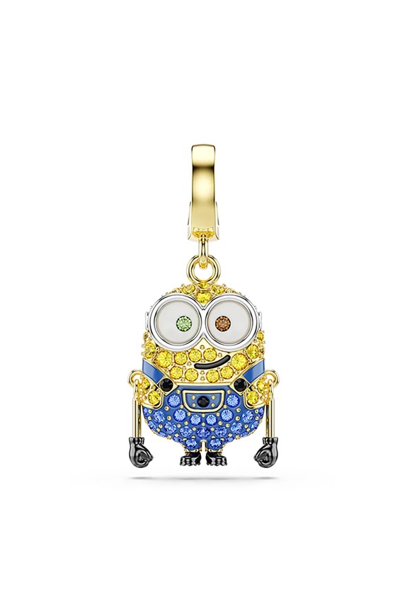 Swarovski pandantiv pentru femei, din metal cu cristal Swarovski MINIONS aur 5753016