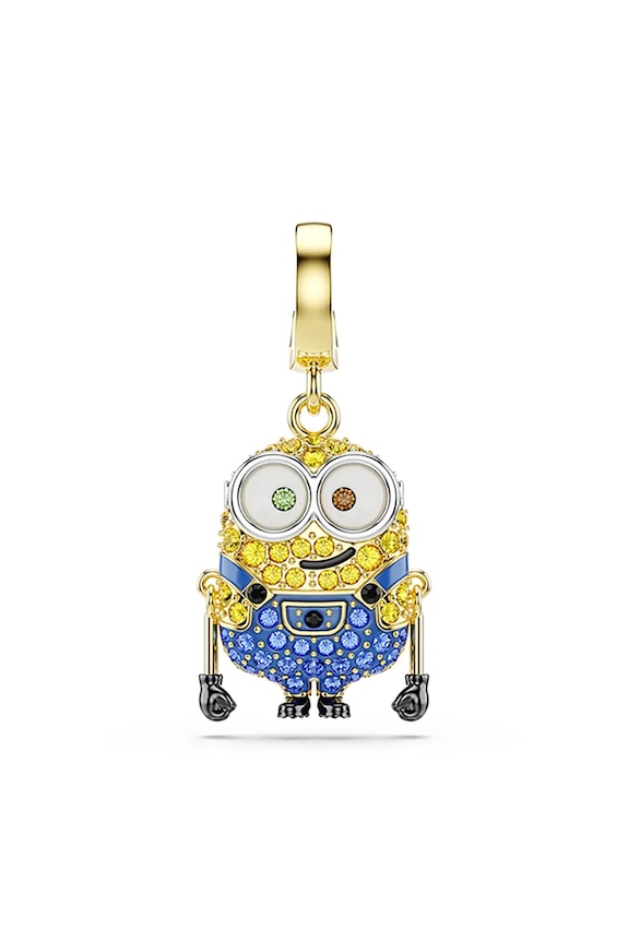 Swarovski pandantiv pentru femei, din metal cu cristal Swarovski MINIONS aur 5753016