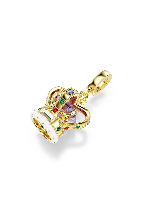 Swarovski privjesak za žene metalni Swarovski kristal MINIONS 5753019 zlatna